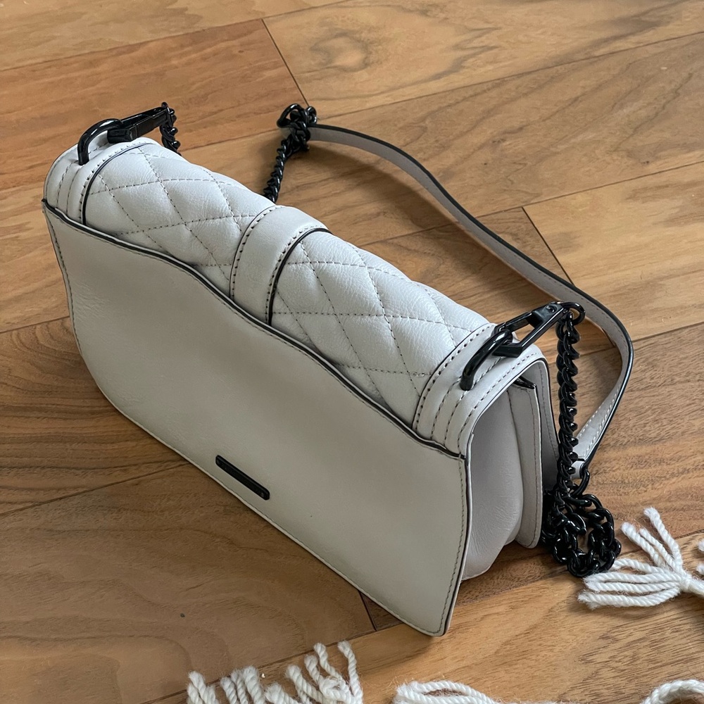 Beige leather purse - Picture 2 of 6